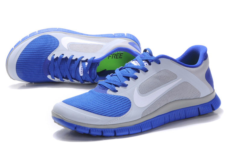 nike free 4.0 v3 Zilver